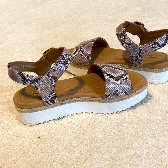 Clark’s brand platform sandal - women’s size 8.5 - Picture 2 of 6